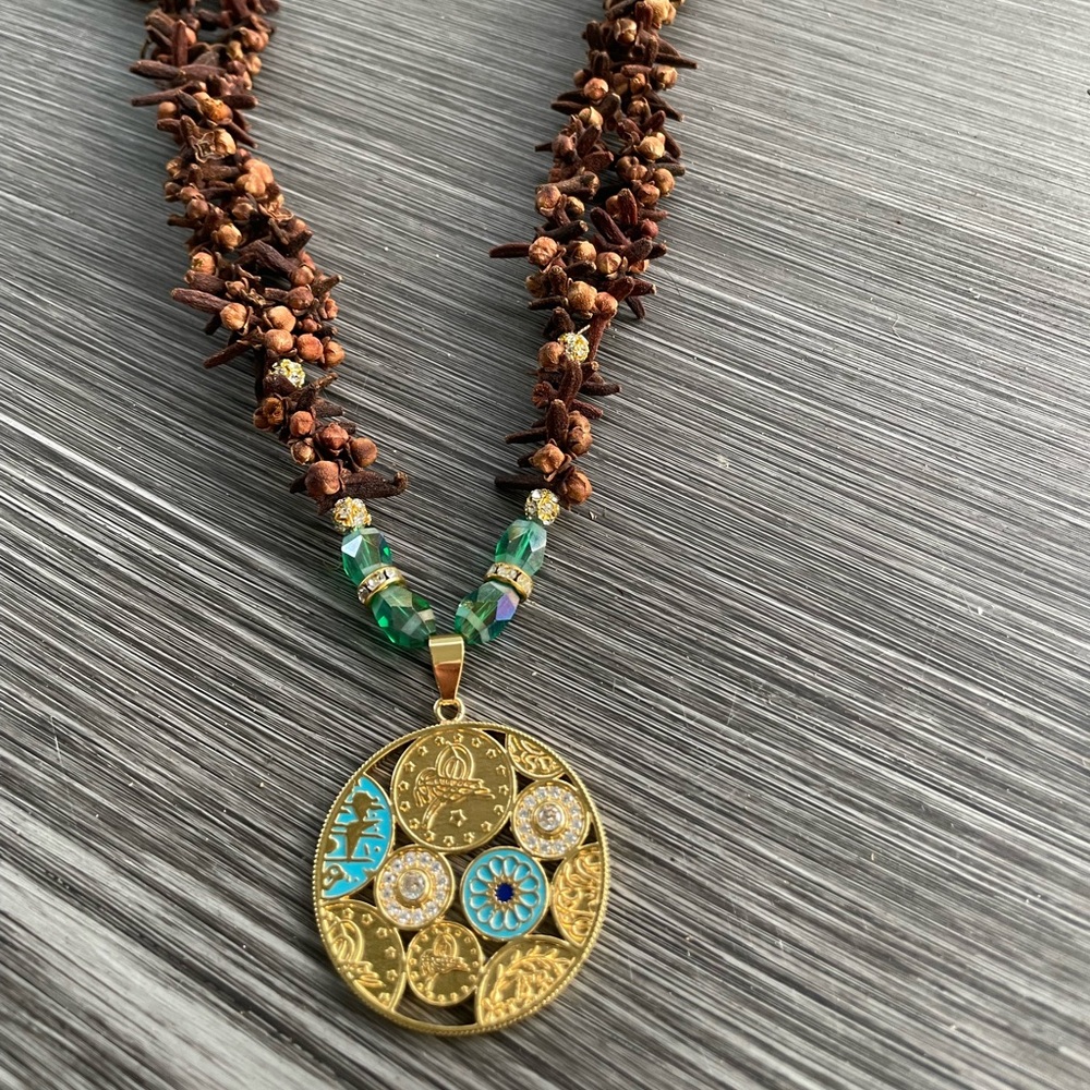 Handmade Boho Krunful Clove Necklace